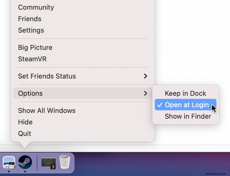 So verhindern Sie, dass Apps beim Start auf Ihrem Mac geöffnet werden