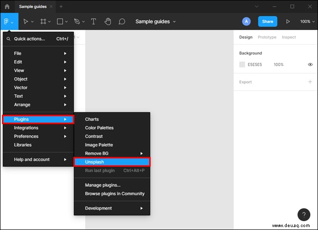 Wie man Plugins in Figma hinzufügt und verwendet