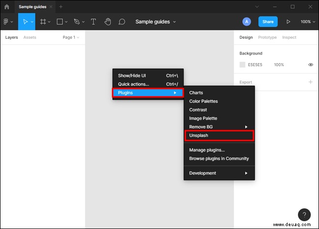 Wie man Plugins in Figma hinzufügt und verwendet