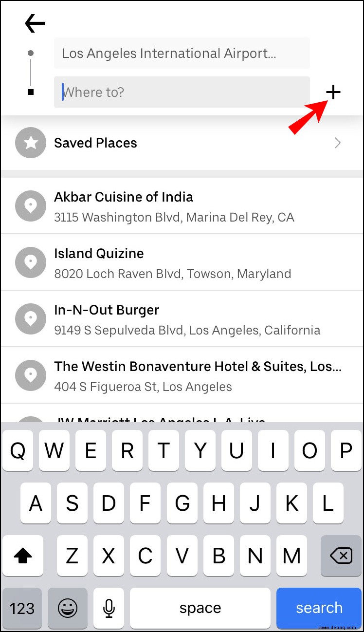 So fügen Sie eine Haltestelle in der Uber App hinzu [Fahrer oder Mitfahrer]