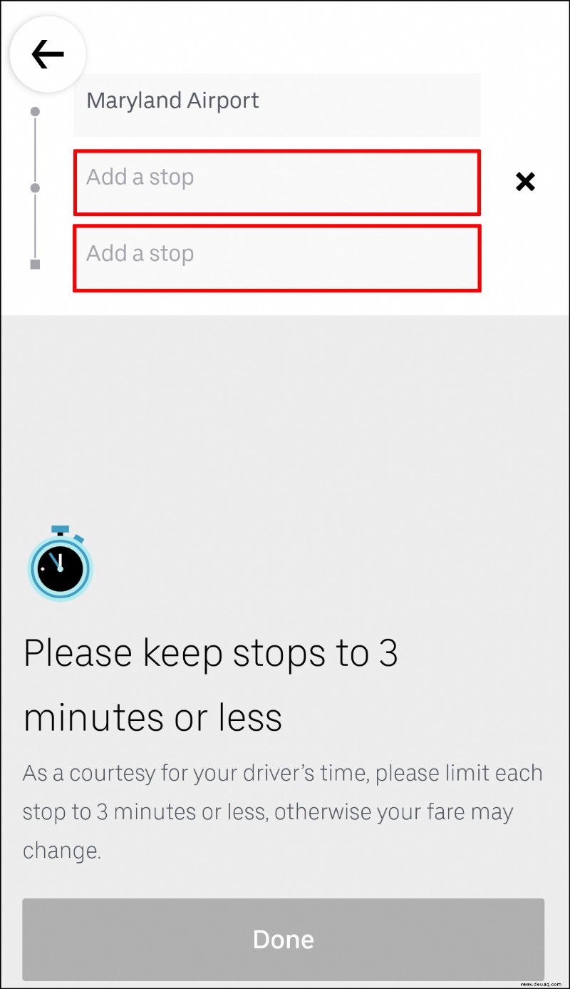 So fügen Sie eine Haltestelle in der Uber App hinzu [Fahrer oder Mitfahrer]
