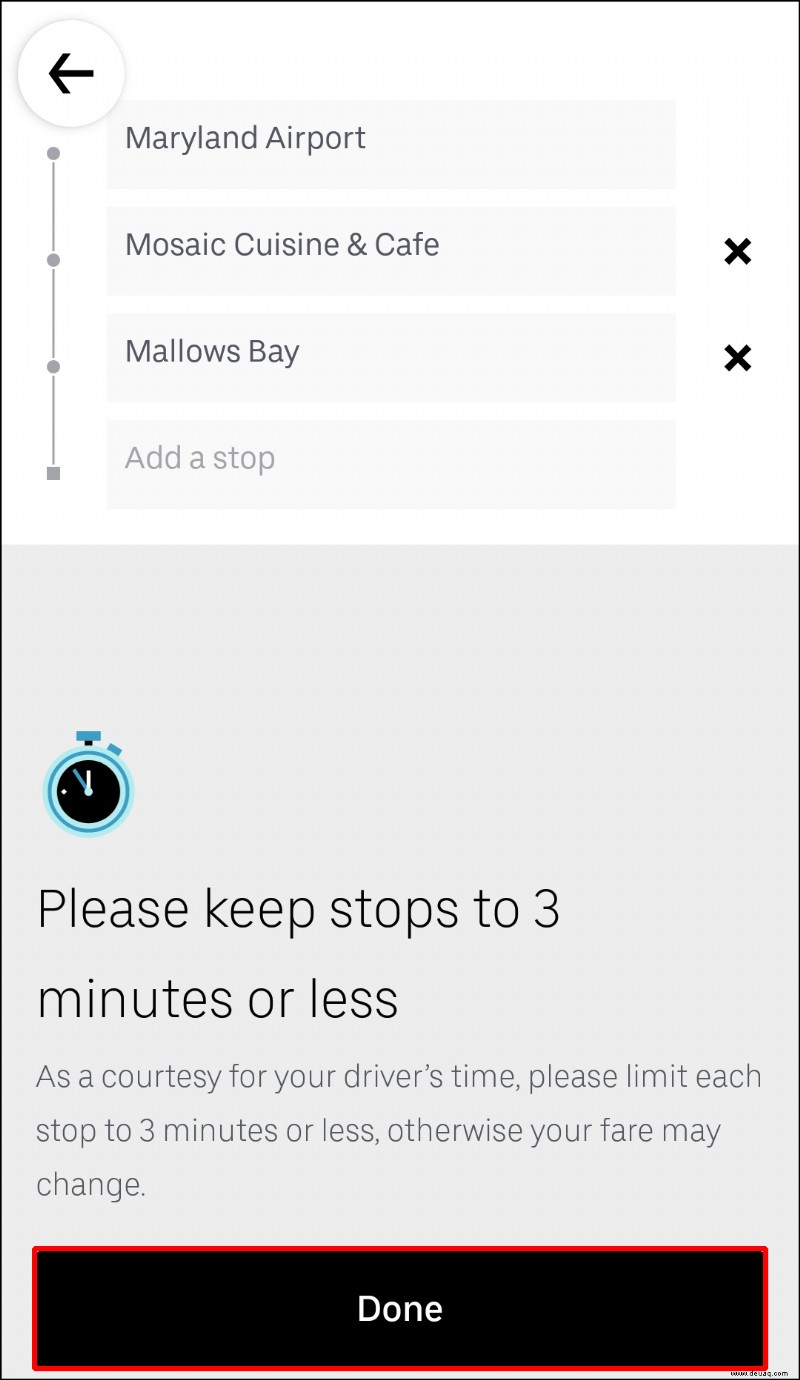 So fügen Sie eine Haltestelle in der Uber App hinzu [Fahrer oder Mitfahrer]
