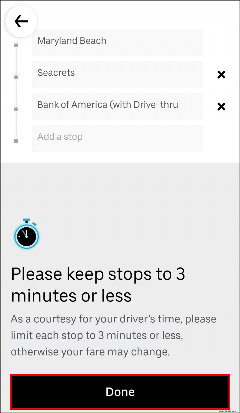 So fügen Sie eine Haltestelle in der Uber App hinzu [Fahrer oder Mitfahrer]