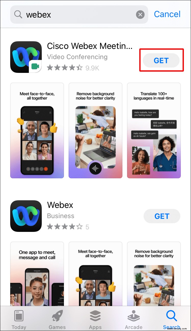 So ändern Sie Ihren Anzeigenamen in Webex