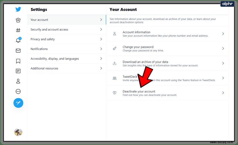 So deaktivieren Sie Twitter:So schließen Sie Ihr Twitter-Konto endgültig