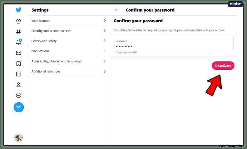 So deaktivieren Sie Twitter:So schließen Sie Ihr Twitter-Konto endgültig