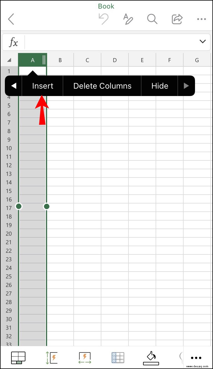 So fügen Sie eine Spalte in Excel hinzu