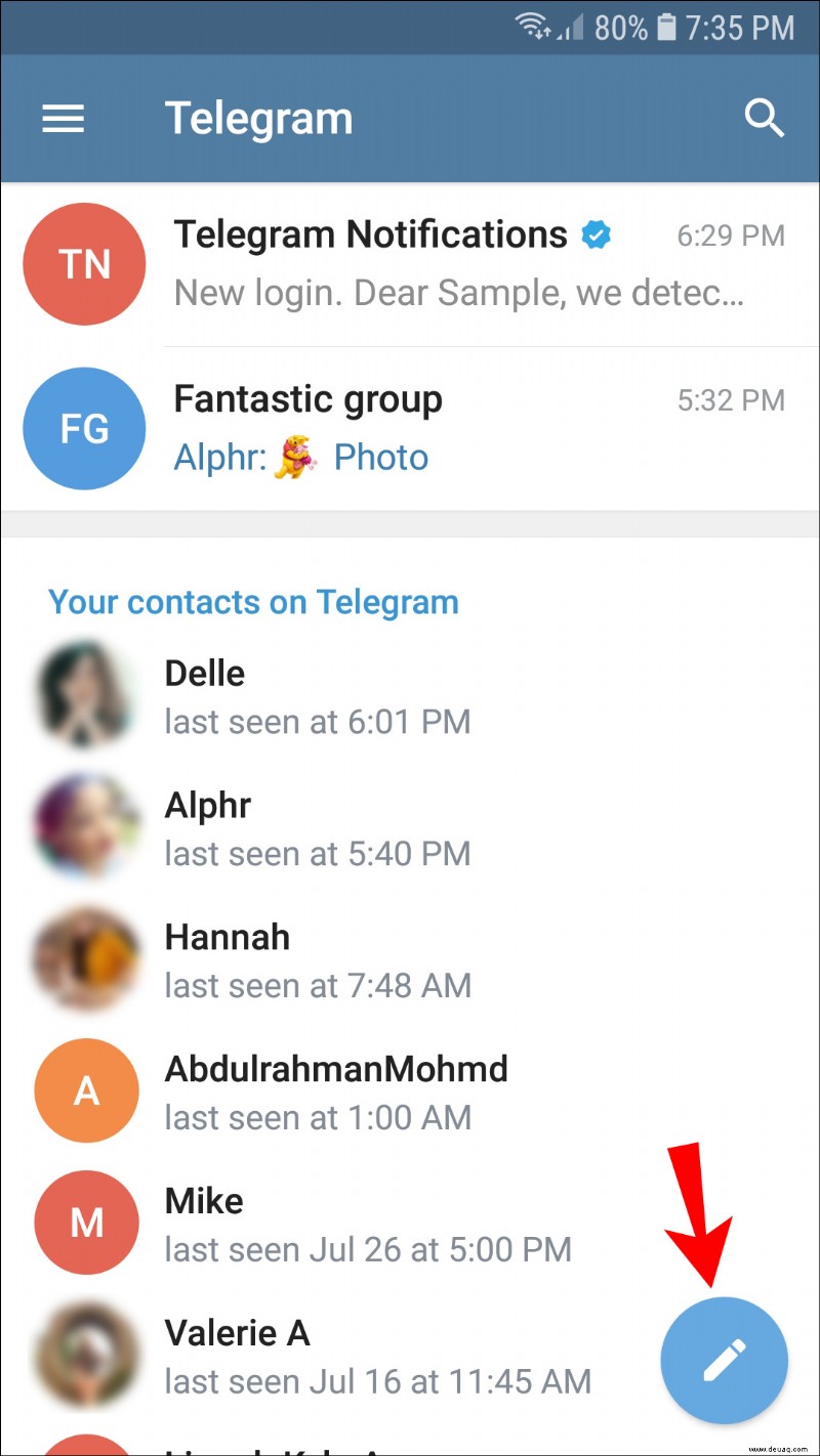 So erstellen Sie eine Supergruppe in Telegram