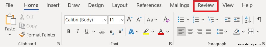 So drucken Sie ohne Kommentare in Microsoft Word