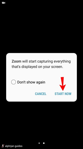 Kann Zoom beim Streamen eines Anrufs meinen gesamten Bildschirm sehen? 