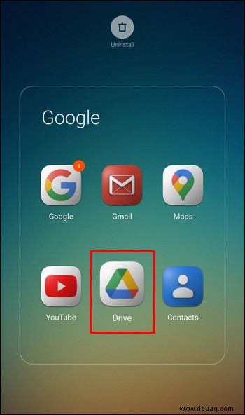 So deinstallieren Sie Google Drive 