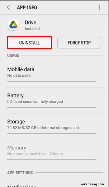 So deinstallieren Sie Google Drive 