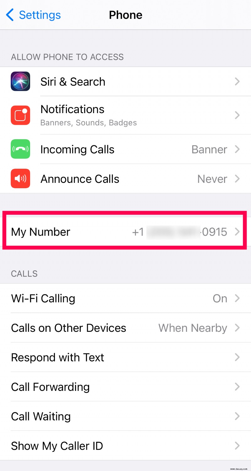 So finden Sie Ihre Telefonnummer in Android und iOS (iPhone) 