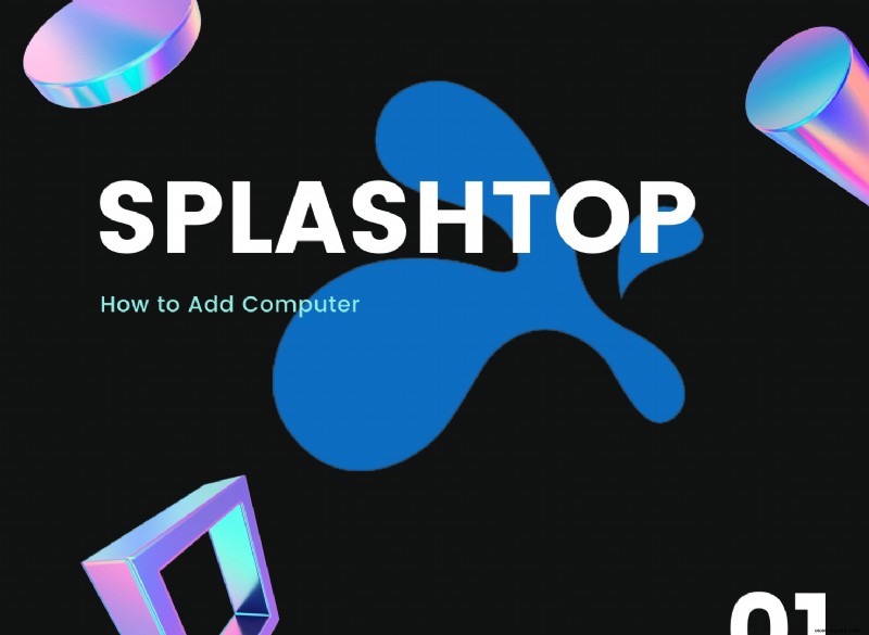 Wie man einen Computer zu SplashTop hinzufügt