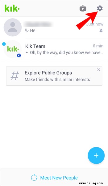 So ändern Sie den Benachrichtigungston in Kik