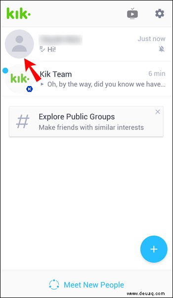 So ändern Sie den Benachrichtigungston in Kik