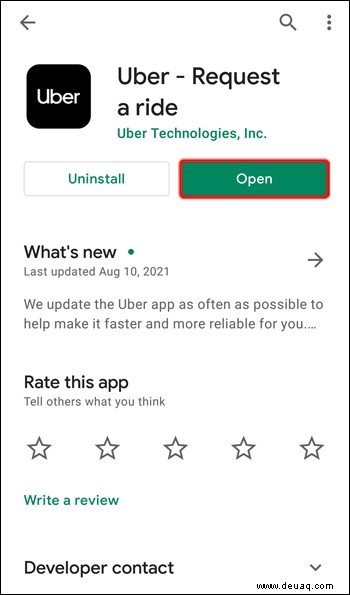 So fügen Sie einen Tipp in der Uber- oder Uber Eats-App hinzu