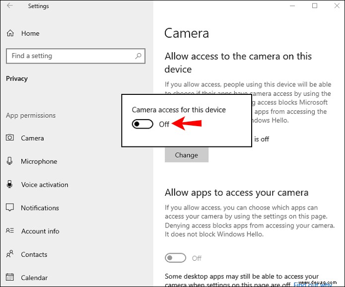 So blockieren Sie den Zugriff oder Internetzugriff auf bestimmte Apps in Windows 10