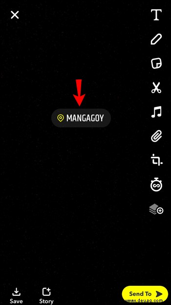 So fügen Sie Standortinformationen oder Filter zu einem Snapchat-Beitrag hinzu