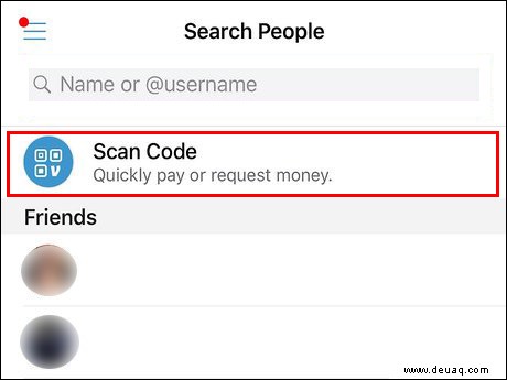 So fügen Sie Freunde in Venmo hinzu