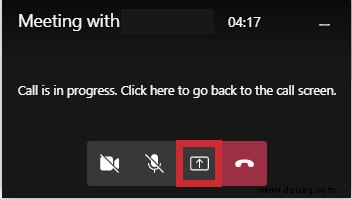 So teilen Sie Ihren Bildschirm in Microsoft Teams