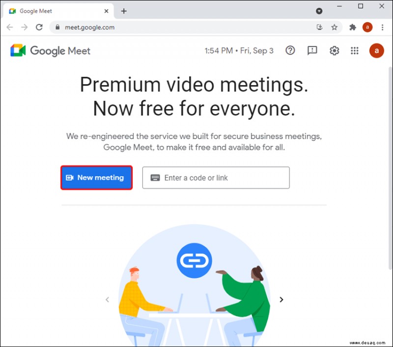 So verwenden Sie ein Whiteboard in Google Meet