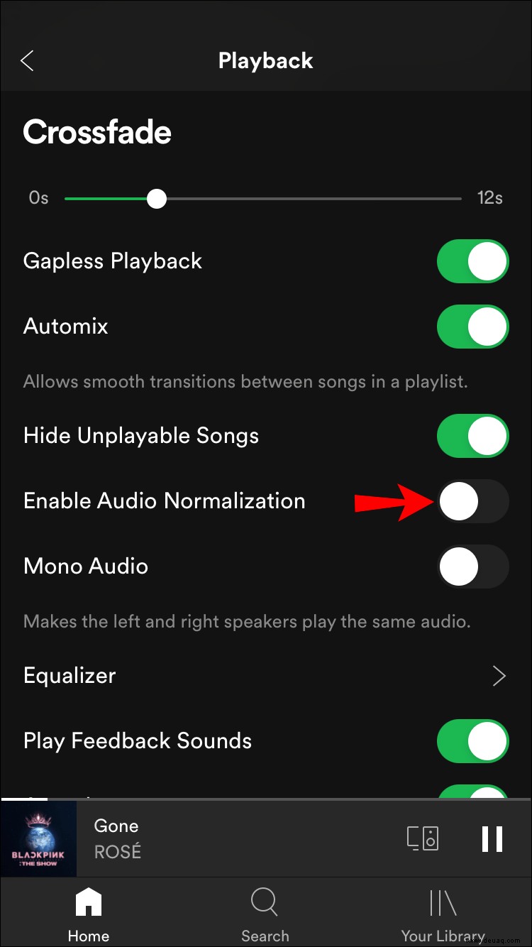 So normalisieren Sie die Lautstärke in Spotify