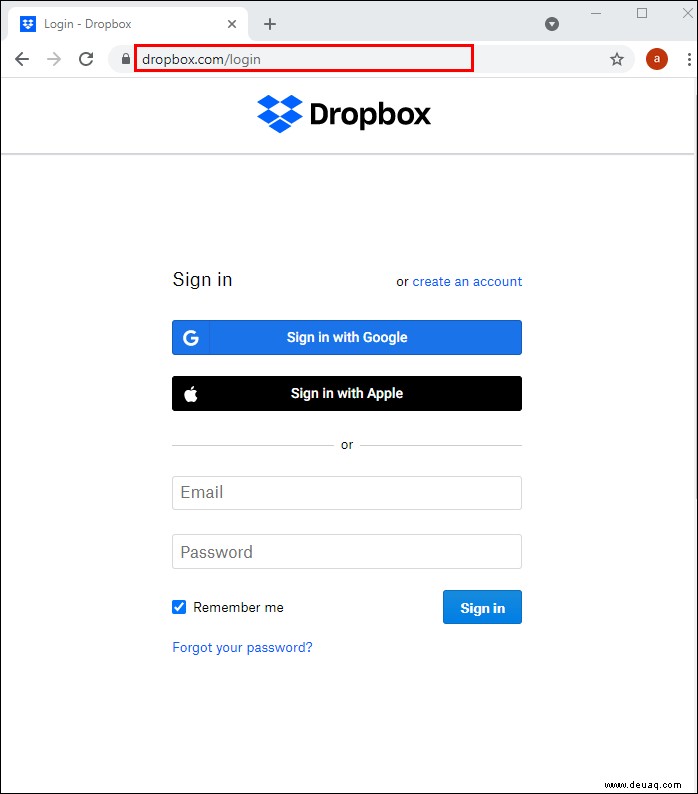 So löschen Sie ein Dropbox-Konto