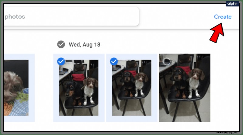 So erstellen Sie eine Fotocollage mit Google Fotos