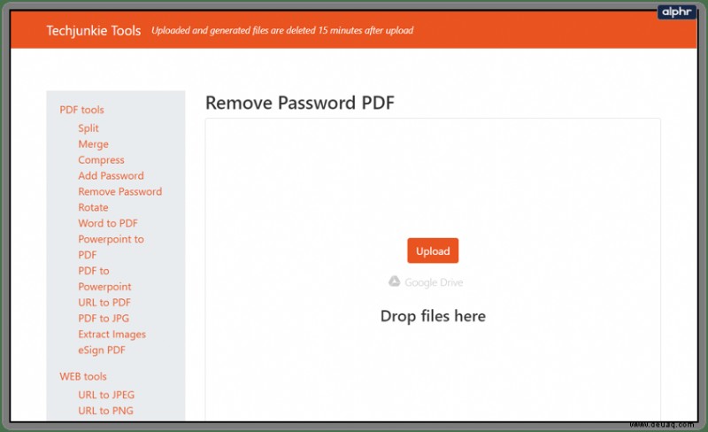 So entfernen Sie ein Passwort aus einer PDF-Datei