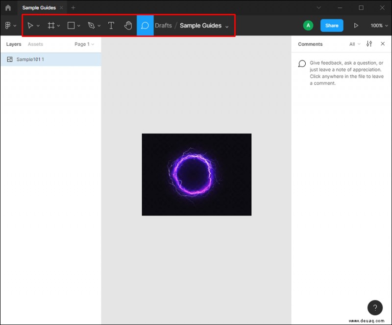 So exportieren Sie ein Design in Figma als PDF