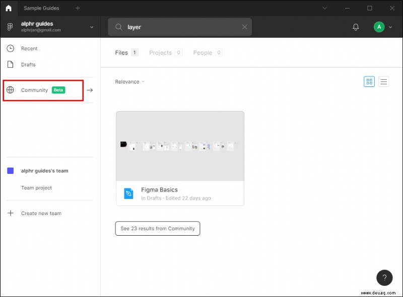 So exportieren Sie ein Design in Figma als PDF