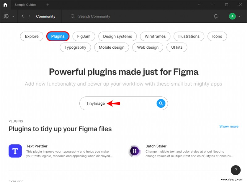 So exportieren Sie ein Design in Figma als PDF
