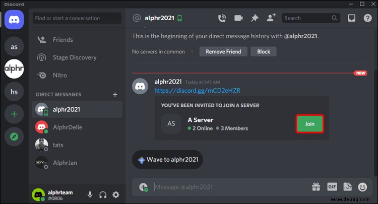 So überprüfen Sie, wer auf eine Nachricht in Discord reagiert hat