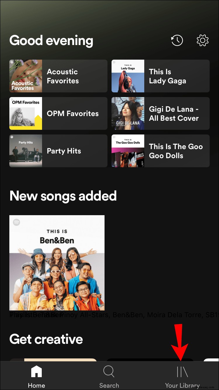 Wie man Musik zu einer Playlist in Spotify hinzufügt