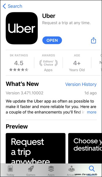Uber – So ändern Sie das Ziel als Mitfahrer oder Fahrer