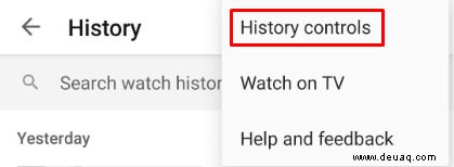 So löschen Sie den YouTube-Wiedergabeverlauf