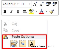 Einfügen in Microsoft Word ohne Formatierung auf einem PC oder Mobilgerät