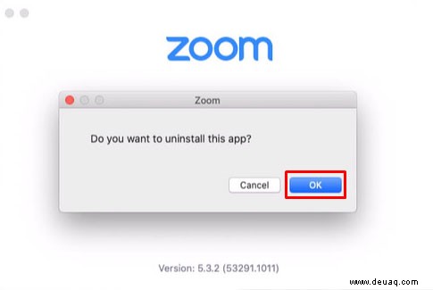 So deinstallieren Sie Zoom von einem PC oder Mobilgerät