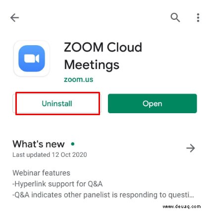 So deinstallieren Sie Zoom von einem PC oder Mobilgerät