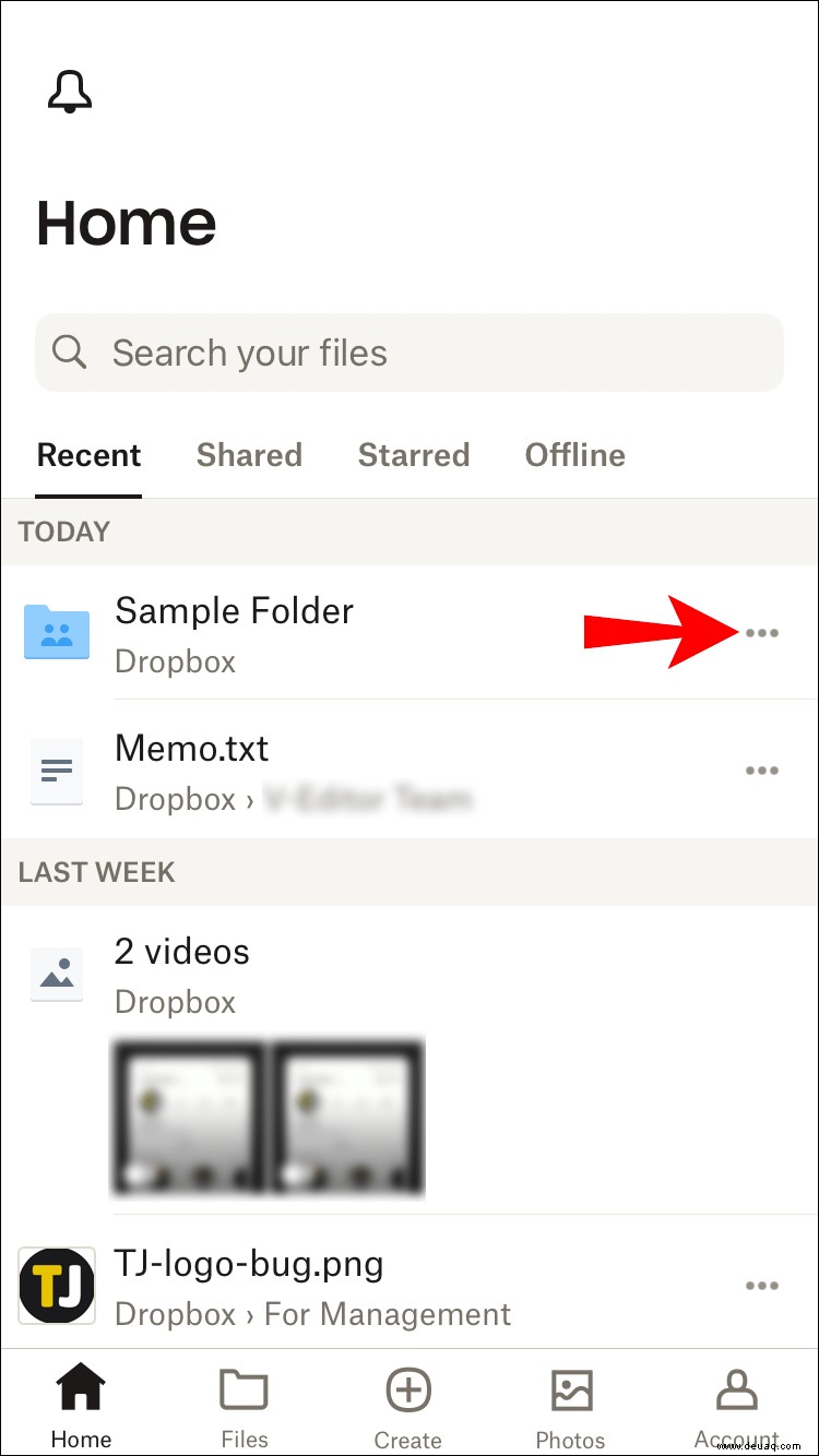 So löschen Sie einen Ordner in Dropbox