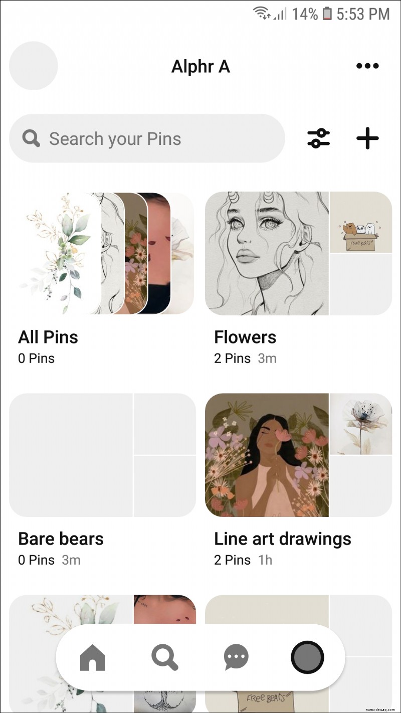 So löschen Sie Pins in Pinterest