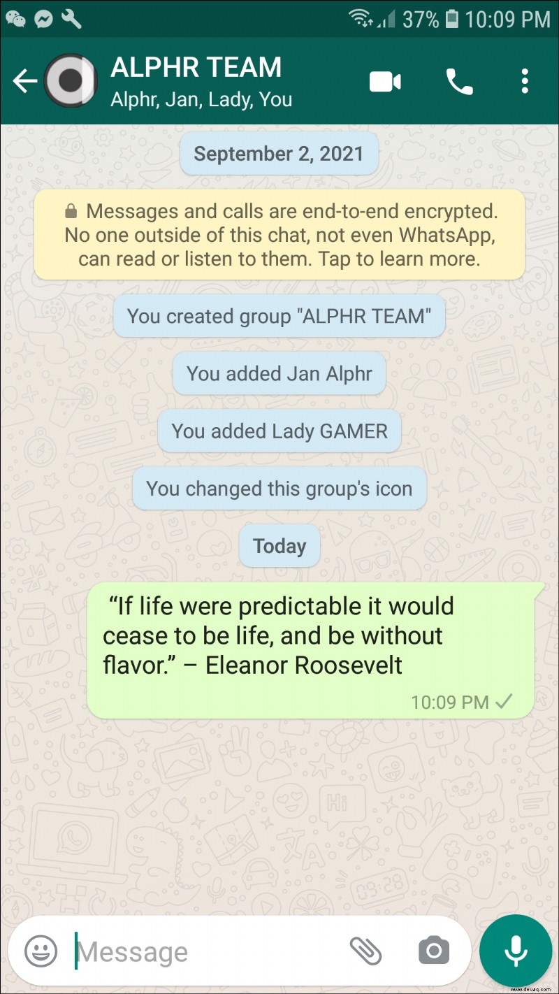 So löschen Sie eine Gruppe in WhatsApp