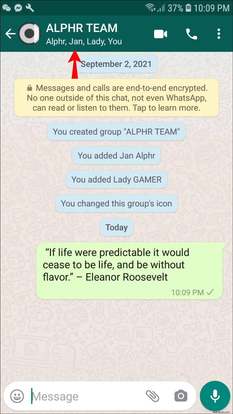 So löschen Sie eine Gruppe in WhatsApp