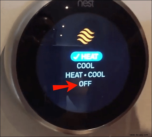 So schalten Sie die Klimaanlage an einem Nest Thermostat aus