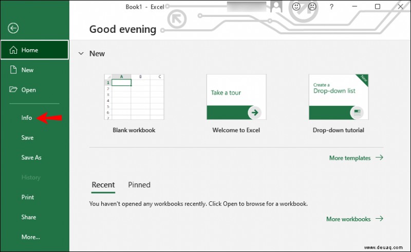 So kehren Sie zur vorherigen Version einer Excel-Datei zurück