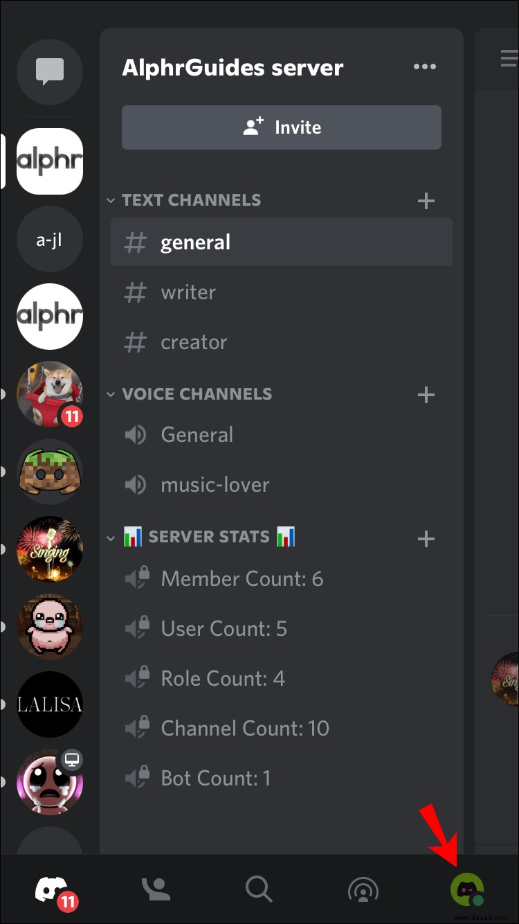 So finden Sie eine Server-ID in Discord auf einem PC oder Smartphone