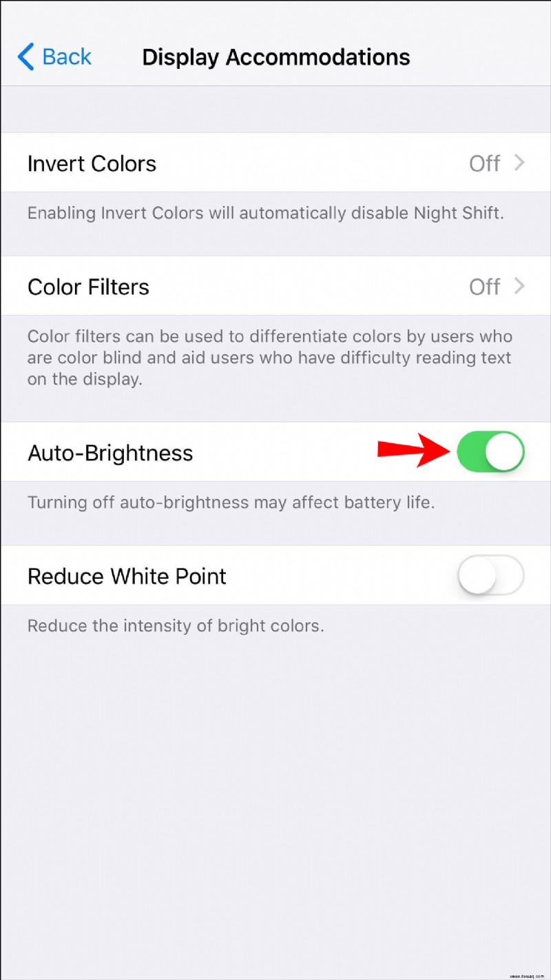 So deaktivieren Sie die automatische Helligkeit auf einem iPhone