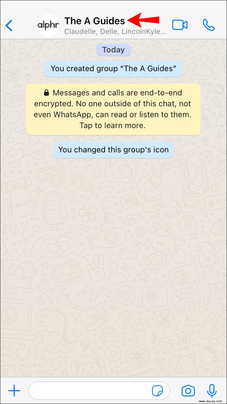 So blockieren Sie eine Gruppe in WhatsApp