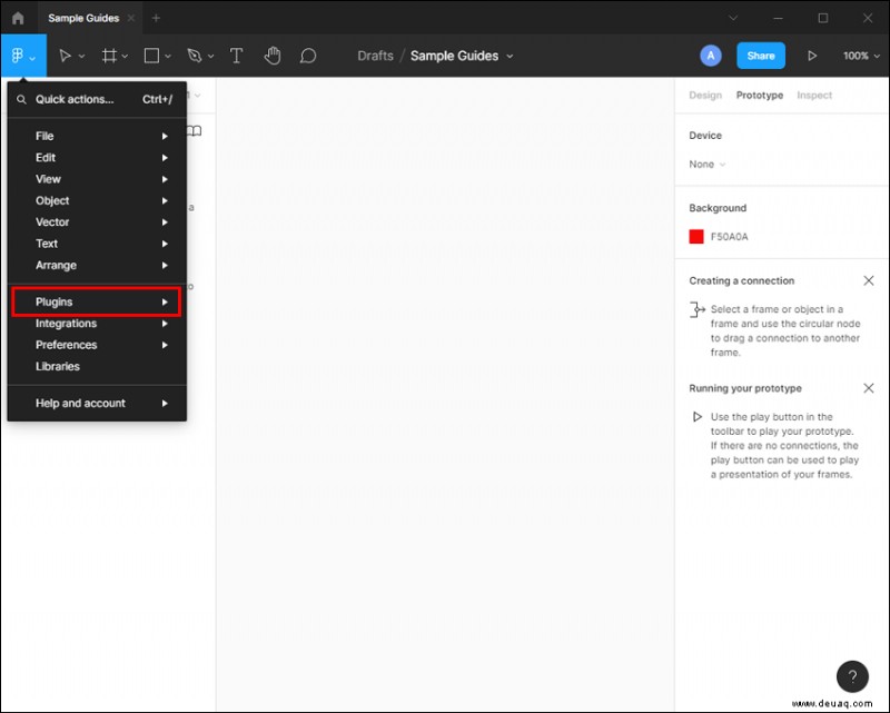 So exportieren Sie Code in Figma